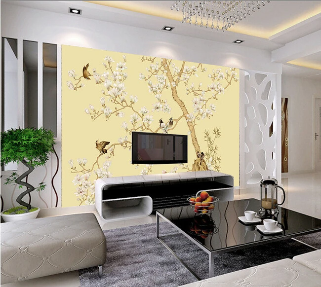 Custom photo wallpaper, flower and bird paintings for living room bedroom TV background wall vinyl papel de parede
Custom photo wallpaper, flower and bird paintings for living room bedroom TV background wall vinyl papel de parede