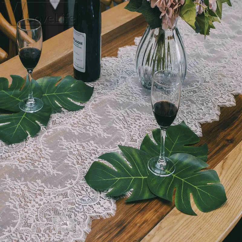Wedding Table Runner White Lace Table Runner Floral Table Cloth Boho Wedding Table Decoration Home Textile 40x300cm
Wedding Table Runner White Lace Table Runner Floral Table Cloth Boho Wedding Table Decoration Home Textile 40x300cm