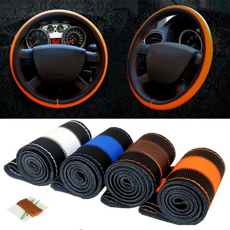 4 colors Steering Wheel Cover Cartoon Flowers Steering Cover All Seasons Wheel Cover 38cm Diam Car Accessory Car-covers Steering
4 colors Steering Wheel Cover Cartoon Flowers Steering Cover All Seasons Wheel Cover 38cm Diam Car Accessory Car-covers Steering