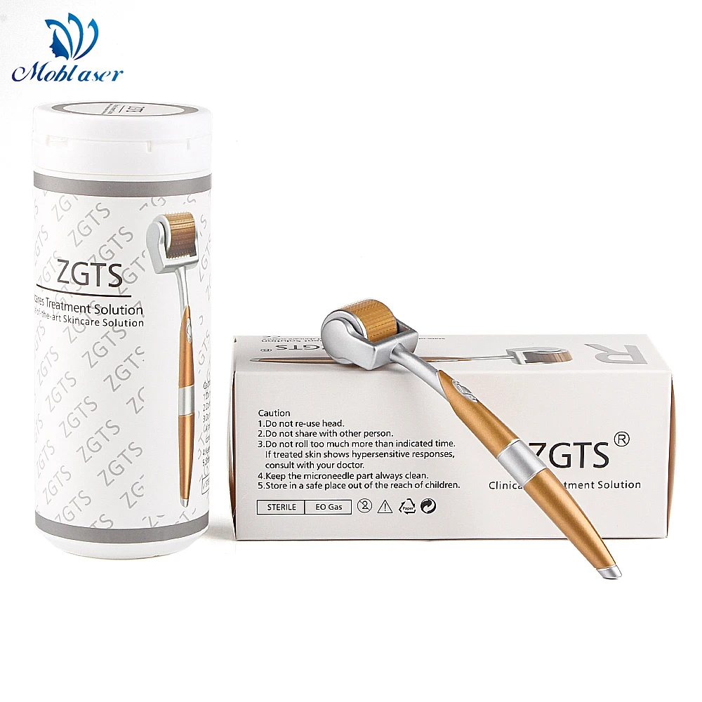 Titanium ZGTS Derma Roller DRS Micro Needles Acne Pore Spots wrinkle Removal Moisturizing Hair Loss Treatment Facial Mezoroller
Titanium ZGTS Derma Roller DRS Micro Needles Acne Pore Spots wrinkle Removal Moisturizing Hair Loss Treatment Facial Mezoroller