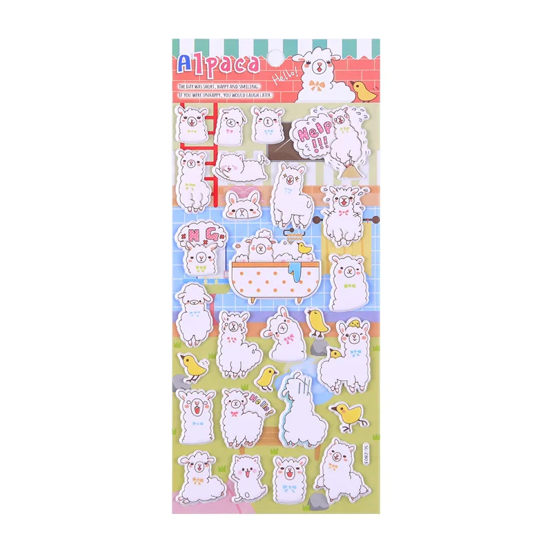 20packs/1lot Kawaii Stationery Stickers Cute Alpaca Diary Planner Decorative Mobile Stickers Scrapbooking DIY Craft Stickers
20packs/1lot Kawaii Stationery Stickers Cute Alpaca Diary Planner Decorative Mobile Stickers Scrapbooking DIY Craft Stickers