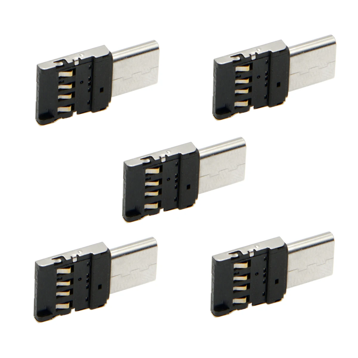CY 5pcs Ultra Mini Type-C USB-C to USB 2.0 OTG Adapter for Cell Phone Tablet & USB Cable & Flash Disk
CY 5pcs Ultra Mini Type-C USB-C to USB 2.0 OTG Adapter for Cell Phone Tablet & USB Cable & Flash Disk