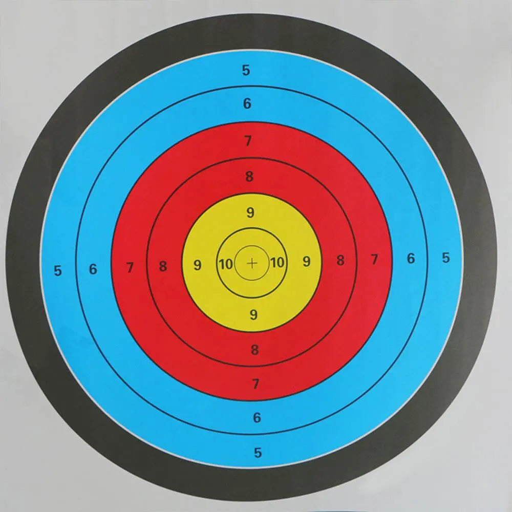 Archery Targets 60*60CM Durable Bows Crossbows Shooting Target Paper Full Ring Profession Colorful Beginner Outdoor Sports
Archery Targets 60*60CM Durable Bows Crossbows Shooting Target Paper Full Ring Profession Colorful Beginner Outdoor Sports