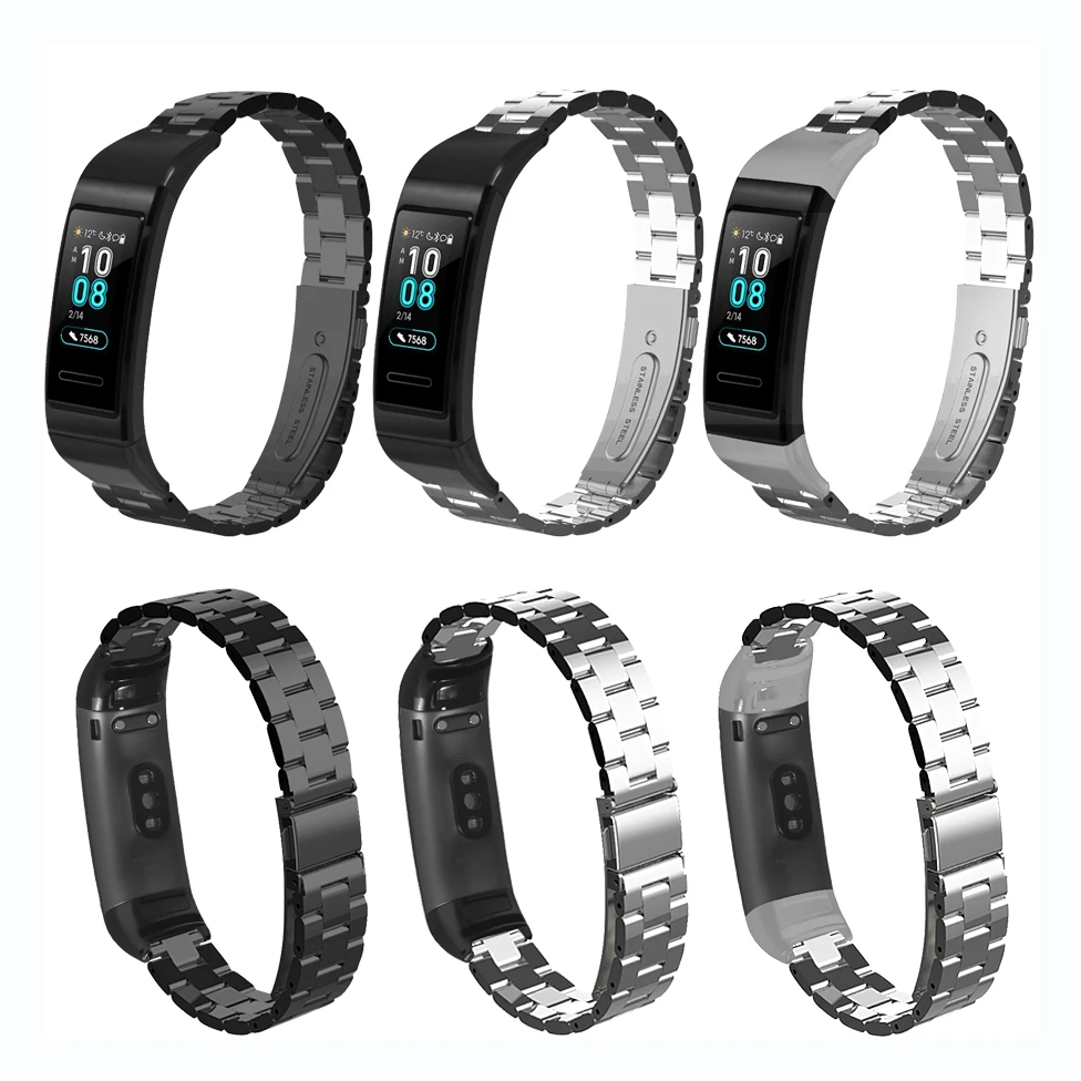 Ремешок для наручных часов для Huawei Band 3 Pro, металлический браслет из нержавеющей стали для Huawei Band 3, аксессуары
Ремешок для наручных часов для Huawei Band 3 Pro, металлический браслет из нержавеющей стали для Huawei Band 3, аксессуары