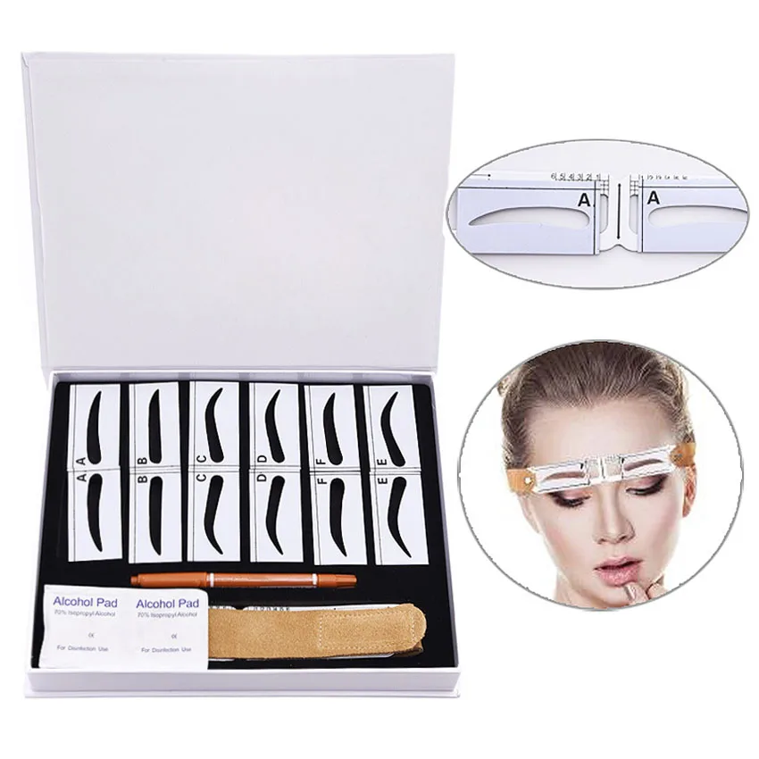 Eyebrow Card Pencil Ruler Kit Magnetism Eyebrow Permanent Makeup Microblading 3D Embroidery Shaping Beauty Tools Tattoo Supply
Eyebrow Card Pencil Ruler Kit Magnetism Eyebrow Permanent Makeup Microblading 3D Embroidery Shaping Beauty Tools Tattoo Supply