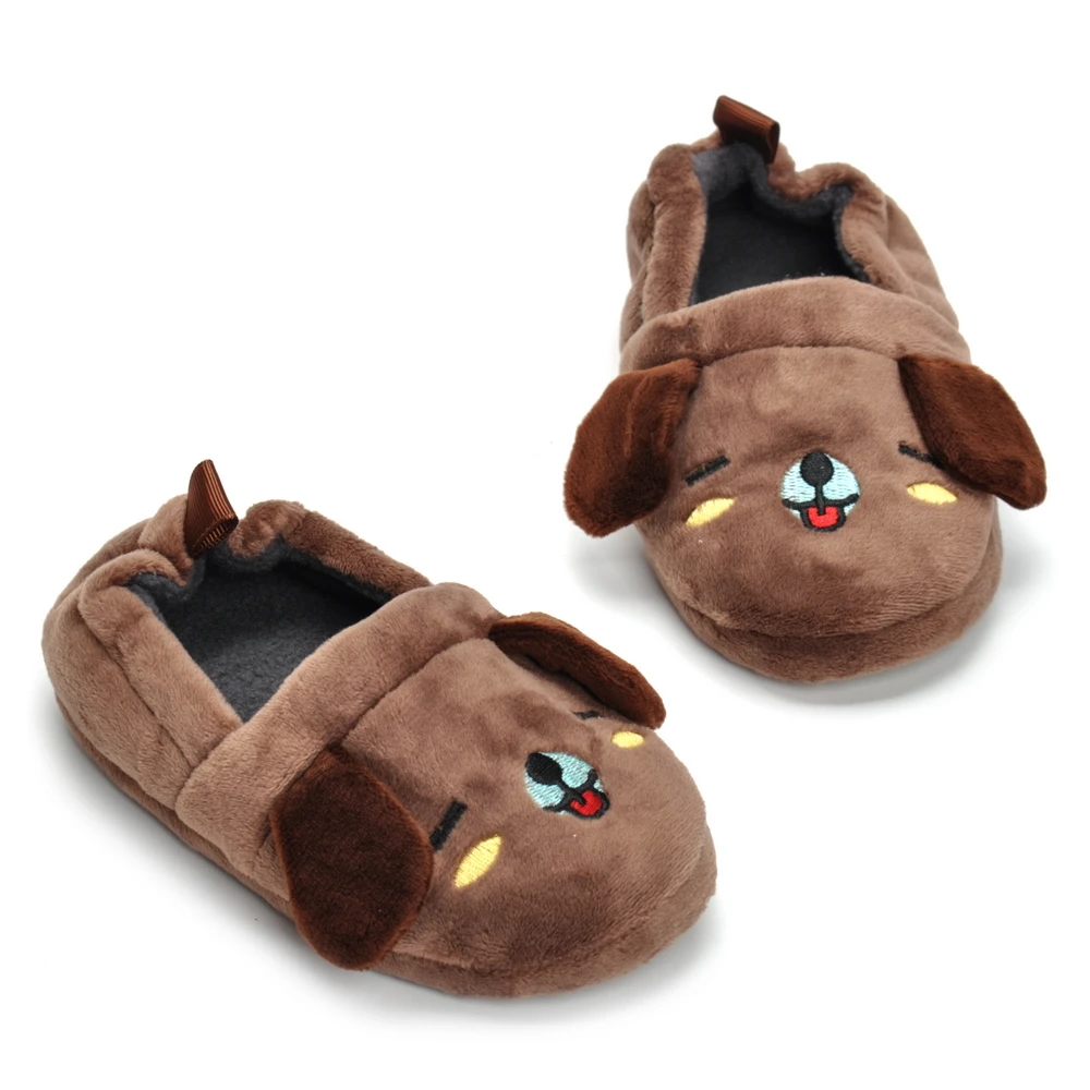Winter Indoor Lovely Kid Boy Slippers Quality Soft Suede Slippers Cartoon Smile Dog Indoor Warm Slipper Toodler Slippers
Winter Indoor Lovely Kid Boy Slippers Quality Soft Suede Slippers Cartoon Smile Dog Indoor Warm Slipper Toodler Slippers