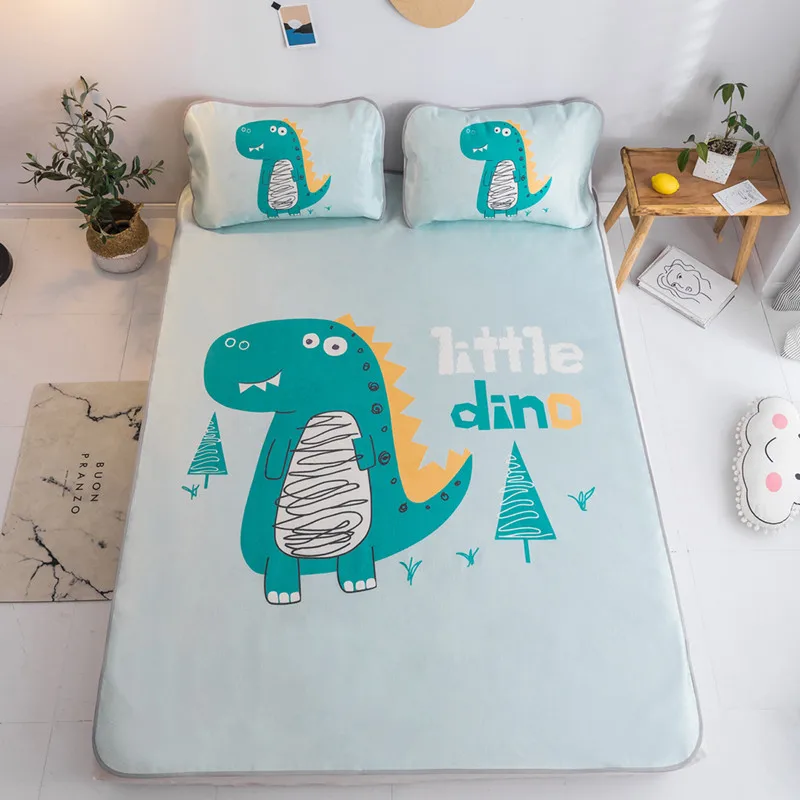 2019 Summer Cool mat kit cartoon bed sheet set with elastic bird strawberry fitted sheet mattress cover leopard bed cover 3pcs
2019 Summer Cool mat kit cartoon bed sheet set with elastic bird strawberry fitted sheet mattress cover leopard bed cover 3pcs