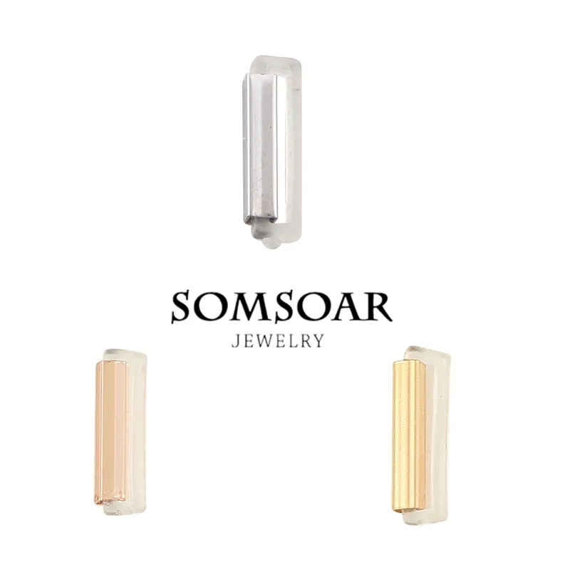 Somsoar Jewelry New Arrival Rubber Stops fit Leather wrappable Bracelet and Necklace 10pcs/lot
Somsoar Jewelry New Arrival Rubber Stops fit Leather wrappable Bracelet and Necklace 10pcs/lot
