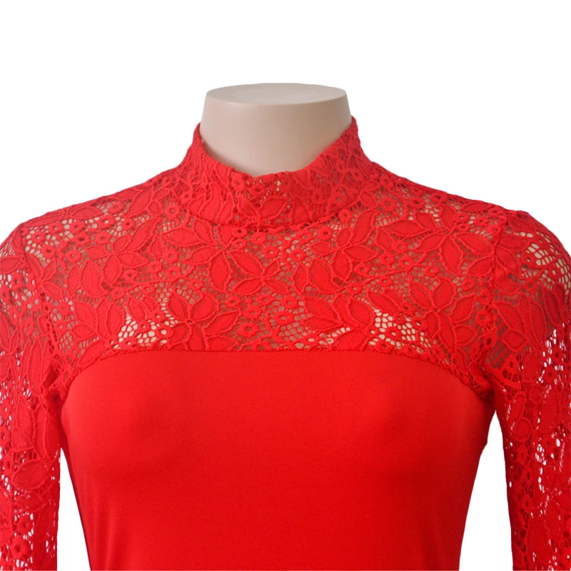 Long Sleeve Lace Sexy Slim Dress Women 2019 New Spring Summer Sexy Half-collar Mid-long Elegant Bodycon Dresses Vestidos LH643
Long Sleeve Lace Sexy Slim Dress Women 2019 New Spring Summer Sexy Half-collar Mid-long Elegant Bodycon Dresses Vestidos LH643