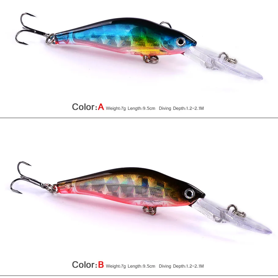 1 шт. Afundando Lentamente a Лазерная свеча иска де Pesca 9 см 7 2 г Crankbait воблер Carpa Моска Мормышка
