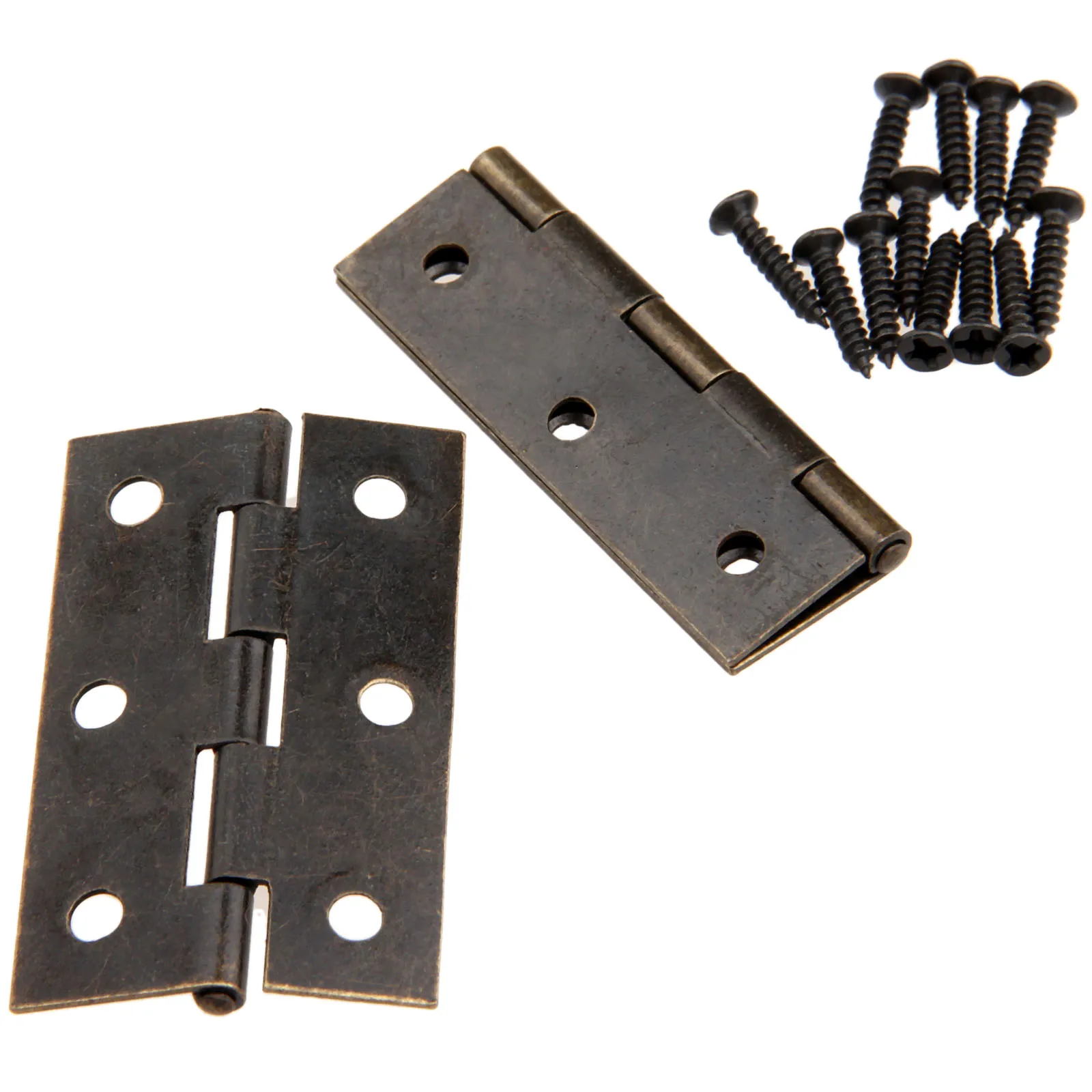 2Pcs 60x37mm Antique Brass Jewelry Gift Wine Wood Box Hinge Furniture Fitting Cabinet Hinge Accessories for Woodworking w/Screw
2Pcs 60x37mm Antique Brass Jewelry Gift Wine Wood Box Hinge Furniture Fitting Cabinet Hinge Accessories for Woodworking w/Screw