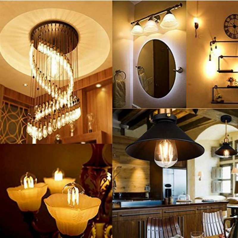 Chiclits Ampoule Led Edison Bulb 2W 4W 6W E27 Led Vinatge Lamp 220V ST64 Lumiere Led Filament Bulb Energy Saving Lights for Home
Chiclits Ampoule Led Edison Bulb 2W 4W 6W E27 Led Vinatge Lamp 220V ST64 Lumiere Led Filament Bulb Energy Saving Lights for Home