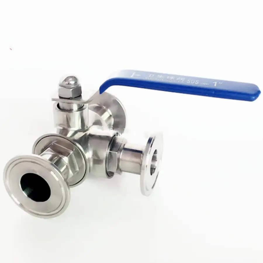 Подходит для 89 мм трубы OD x 3,5 "Tri Clamp санитарный l-порт шаровой клапан SUS 316L нержавеющая пивоварения для дома
Подходит для 89 мм трубы OD x 3,5 "Tri Clamp санитарный l-порт шаровой клапан SUS 316L нержавеющая пивоварения для дома