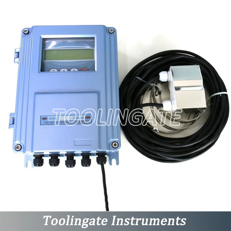 TDS-100F digital ultrasonic liquid flow meter with M2 Transducer (DN50mm-700mm) Wall-Mount Clamp-on type flowmeters
TDS-100F digital ultrasonic liquid flow meter with M2 Transducer (DN50mm-700mm) Wall-Mount Clamp-on type flowmeters