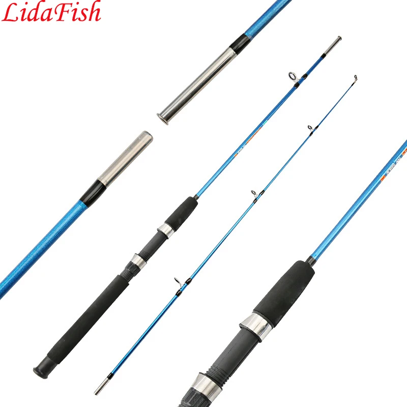 Портативный спиннинг LIDAFISHNew 1 8 м 2 наконечника 7 "м мощность 6 12 г 5 20 приманка вес