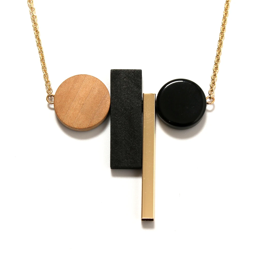 JShine Fashion New Geometric Wood Resin Long Winter Sweater Pendant Necklaces Wooden Ethnic Jewelry Statement Necklace Women
JShine Fashion New Geometric Wood Resin Long Winter Sweater Pendant Necklaces Wooden Ethnic Jewelry Statement Necklace Women
