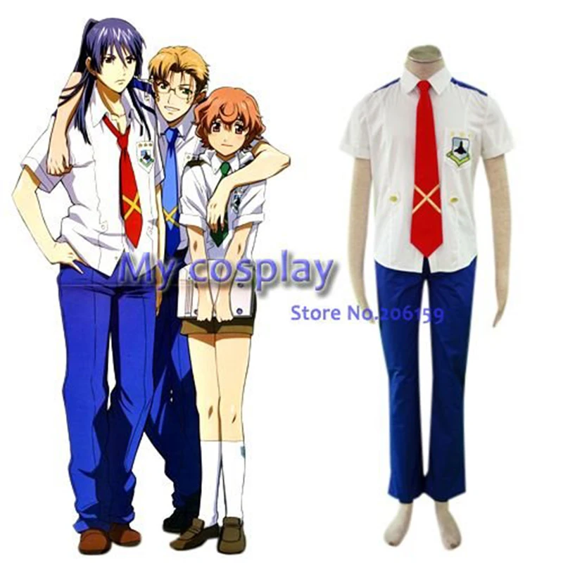2015 New Arrival Anime Macross Frontier Cosplay-Macross Frontier Mihoshi Academy Uniform Cosplay Costume For Men Freeshipping
2015 New Arrival Anime Macross Frontier Cosplay-Macross Frontier Mihoshi Academy Uniform Cosplay Costume For Men Freeshipping