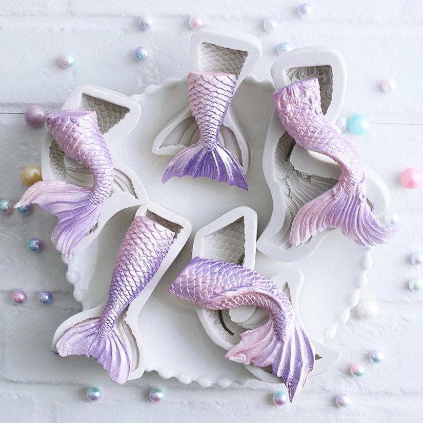 Wholesale 10 pcs/lot Mermaid Tail Silicone Mold Sugarcraft Cookie Cupcake Chocolate Baking Mold Fondant Cake Decorating Tools
Wholesale 10 pcs/lot Mermaid Tail Silicone Mold Sugarcraft Cookie Cupcake Chocolate Baking Mold Fondant Cake Decorating Tools