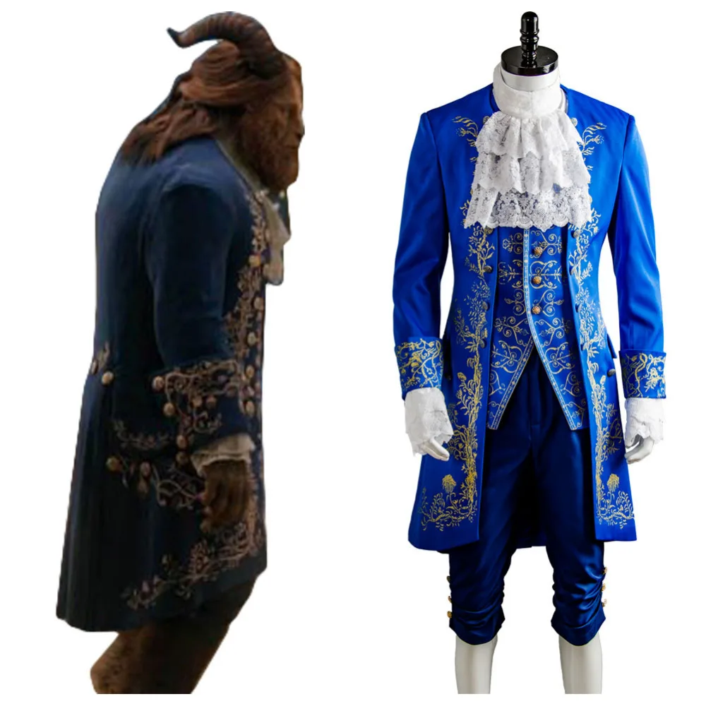 Beauty and the Beast Cosplay Anime Costume Dan Stevens Prince Blue Uniform Outfit Suit Halloween Party ClothesFor Adult Men
Beauty and the Beast Cosplay Anime Costume Dan Stevens Prince Blue Uniform Outfit Suit Halloween Party ClothesFor Adult Men