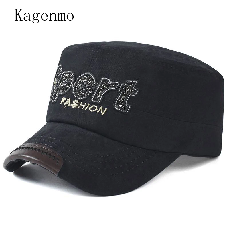 Фото Дешевая дизайнерская модная шляпа Kagenmo для отдыха в армейском стиле регулируемая(China)