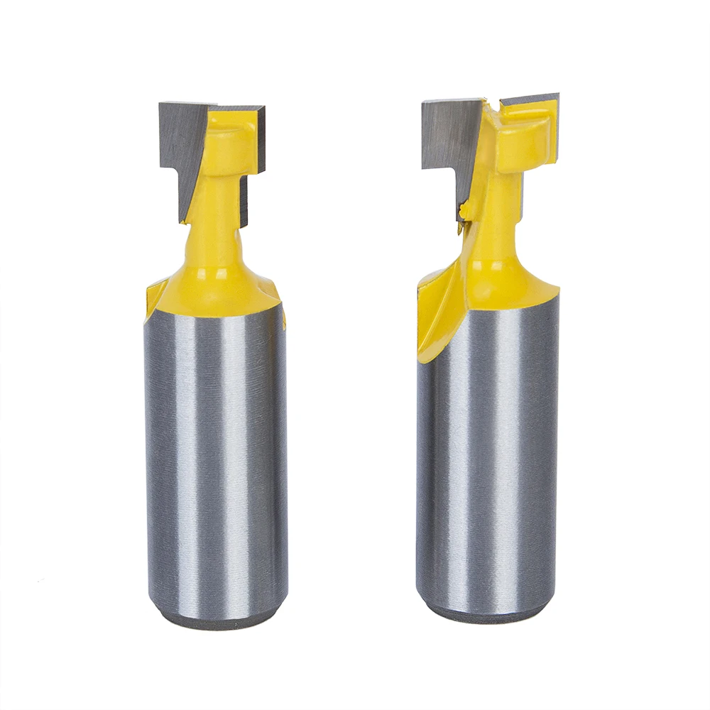 2pcs 1/2 Inch Shank Router Bit Cutter Carbide Flush Trim Woodworking Drill Lenon Cutters Milling | Инструменты