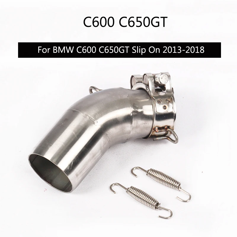 For BMW C600 C650GT 2013-2018 Exhaust Pipe Motorcycle Mid Link Pipe Slip On 51 mm Escape Stainless Steel Middle Elbow Tube
For BMW C600 C650GT 2013-2018 Exhaust Pipe Motorcycle Mid Link Pipe Slip On 51 mm Escape Stainless Steel Middle Elbow Tube