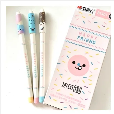 12 PCS/LOT M&G Chenguang stationery 0.5mm cute unisex heat-variable erasable pen gel pen
12 PCS/LOT M&G Chenguang stationery 0.5mm cute unisex heat-variable erasable pen gel pen