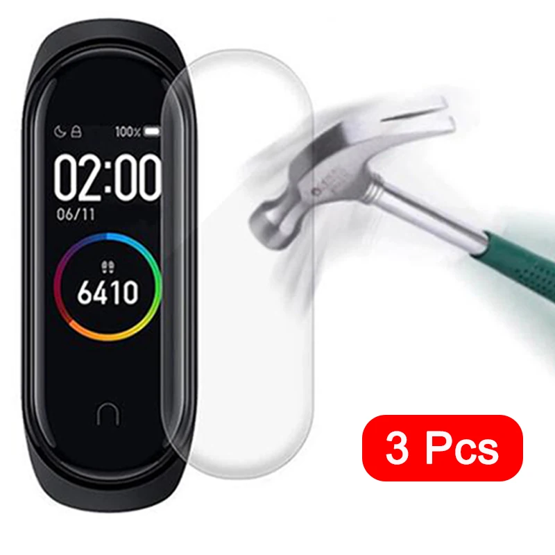 3pcs Full Cover Screen Protector Glass On For Xiaomi Mi Band 4 Screen protective Film on xaomi miband 4 smart wristband bracelet
3pcs Full Cover Screen Protector Glass On For Xiaomi Mi Band 4 Screen protective Film on xaomi miband 4 smart wristband bracelet
