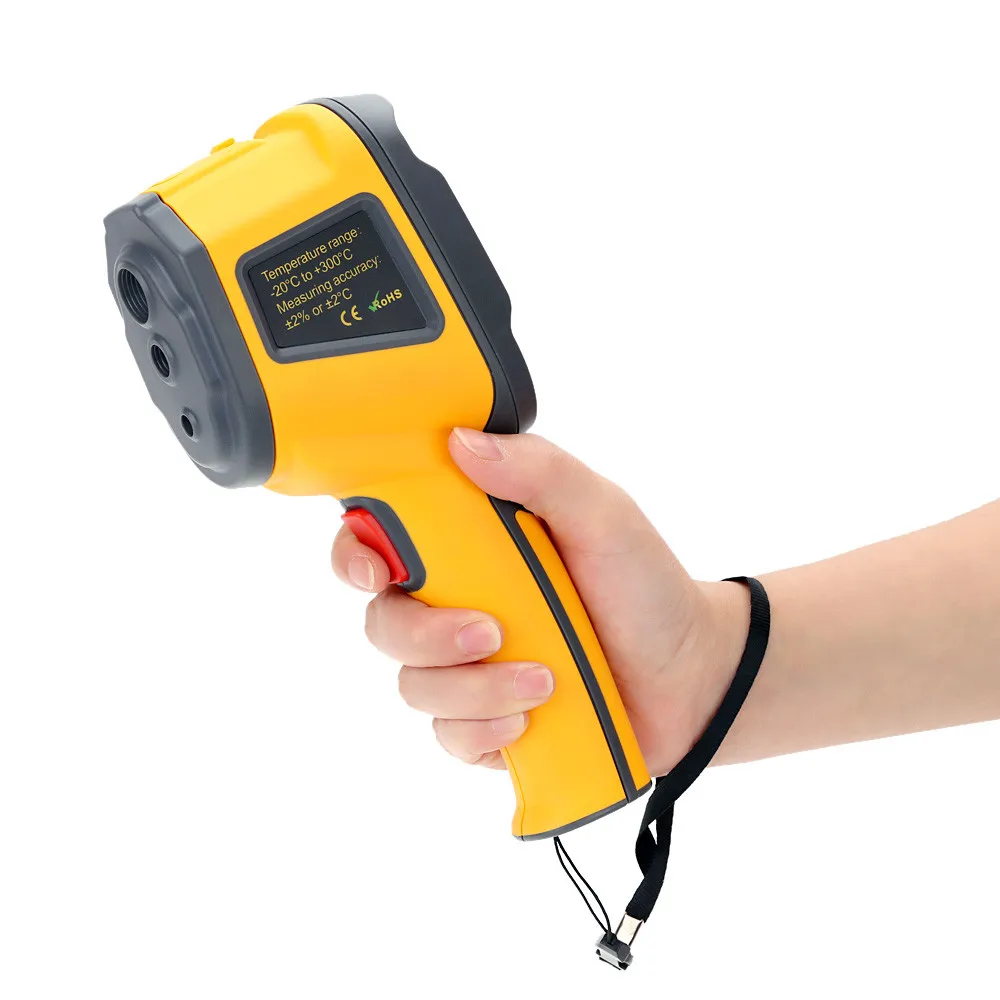 Infrared Thermometer Handheld Thermal Imaging Camera HT-02 Portable IR Thermal Imager Infrared Imaging Device Infrared Thermomet
Infrared Thermometer Handheld Thermal Imaging Camera HT-02 Portable IR Thermal Imager Infrared Imaging Device Infrared Thermomet