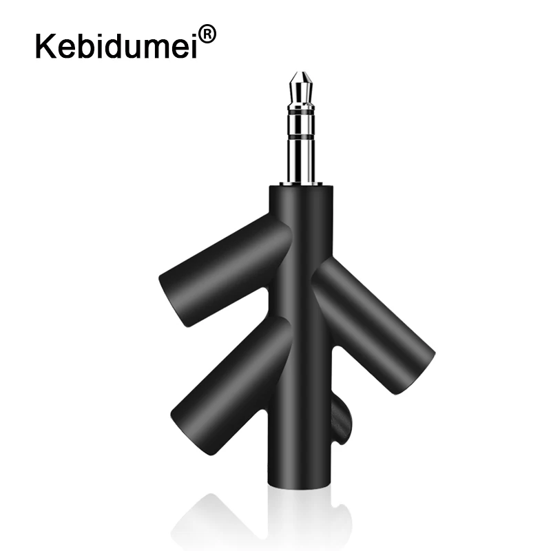 Smartphone Player Audio Cables 3.5mm Earphone Adapter 1Male to 2 4 Female Jack Adapter Plug Stereo Headphone Splitter for PC/MP3
Smartphone Player Audio Cables 3.5mm Earphone Adapter 1Male to 2 4 Female Jack Adapter Plug Stereo Headphone Splitter for PC/MP3