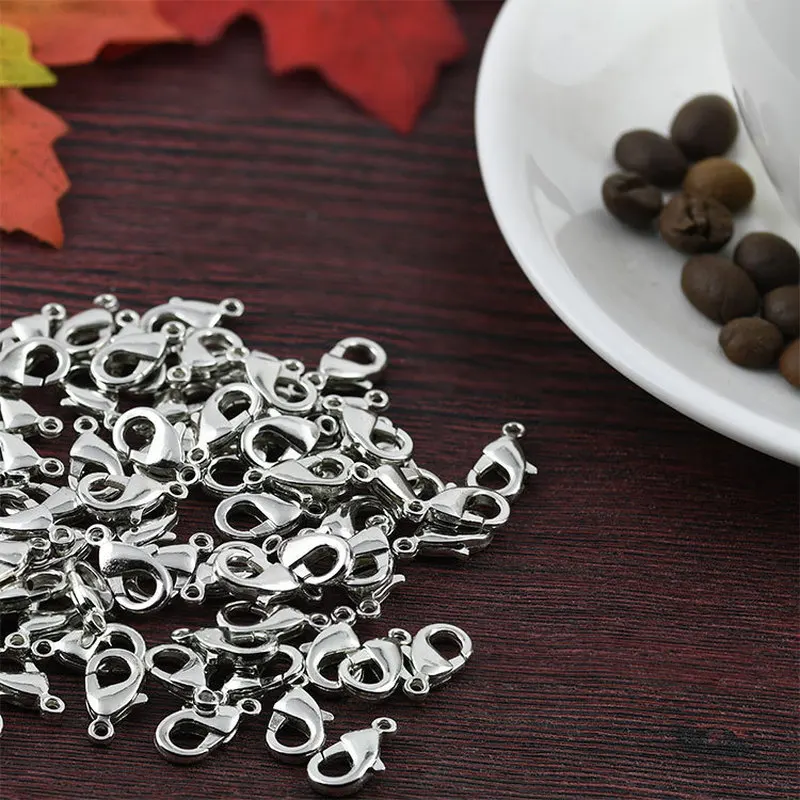 20pcs/lot Lobster Clasps 18K Gold Plating Stainless Steel Jewelry Finding Clasp Hooks for Diy Necklace & Bracelet Chain Making
20pcs/lot Lobster Clasps 18K Gold Plating Stainless Steel Jewelry Finding Clasp Hooks for Diy Necklace & Bracelet Chain Making