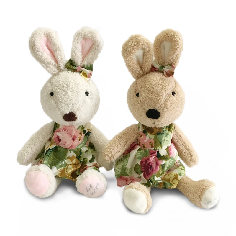 Kawaii Bunny Rabbit Plush Dolls Soft Stuffed Animals Floral Skirt Clothes Rabbits Toys for Girls Baby Kids Toy Birthday Gifts
Kawaii Bunny Rabbit Plush Dolls Soft Stuffed Animals Floral Skirt Clothes Rabbits Toys for Girls Baby Kids Toy Birthday Gifts