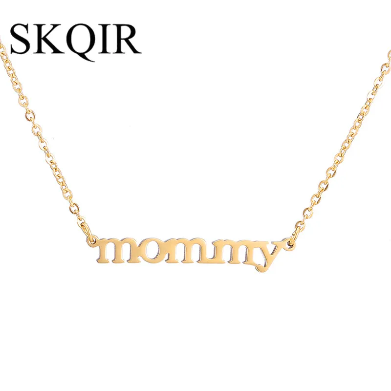 Mom Pendant Gold Color Chain Necklace For Mother Custom Letter Mommy Personalized Mommy Choker Femme Collares Love Gift Jewelry
Mom Pendant Gold Color Chain Necklace For Mother Custom Letter Mommy Personalized Mommy Choker Femme Collares Love Gift Jewelry