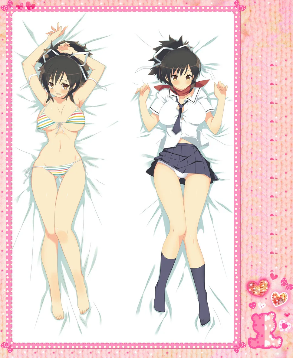 Anime Cartoon Senran Kagura Double-Sided Bolster Hugging Pillow Case Cover Pillowcase Peach Skin 2 Way / WT No.55061
Anime Cartoon Senran Kagura Double-Sided Bolster Hugging Pillow Case Cover Pillowcase Peach Skin 2 Way / WT No.55061