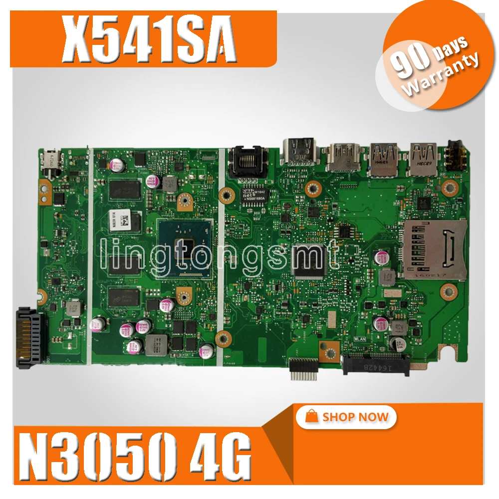 Для For Asus X541SA N3050 4G материнская плата ноутбука X541SA-XO026D неинтегрированная материнская плата 100% протестирована
Для For Asus X541SA N3050 4G материнская плата ноутбука X541SA-XO026D неинтегрированная материнская плата 100% протестирована