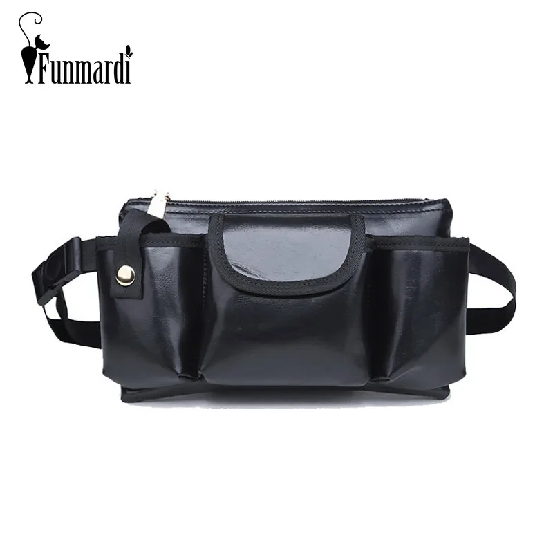 FUNMARDI New Style Women Leather Waist Bag For Men Fanny Pack Multi Pockets Design Belt Bag Phone Purse Small Bum Bag WLHB1762
FUNMARDI New Style Women Leather Waist Bag For Men Fanny Pack Multi Pockets Design Belt Bag Phone Purse Small Bum Bag WLHB1762