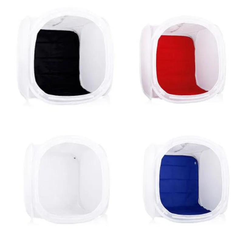 4 Sizes Folding Photo Studio Light Tent Softbox Photography Shooting Tent Photo Soft Box with 4PCS Backdrops and Carry Bag
4 Sizes Folding Photo Studio Light Tent Softbox Photography Shooting Tent Photo Soft Box with 4PCS Backdrops and Carry Bag