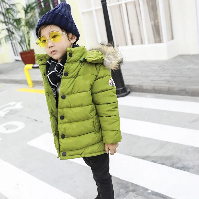 2019 New Winter Boy Jacket Korean Fashion Children Warm Fur Collar Cotton Coat Outerwear 2-7 Years
2019 New Winter Boy Jacket Korean Fashion Children Warm Fur Collar Cotton Coat Outerwear 2-7 Years