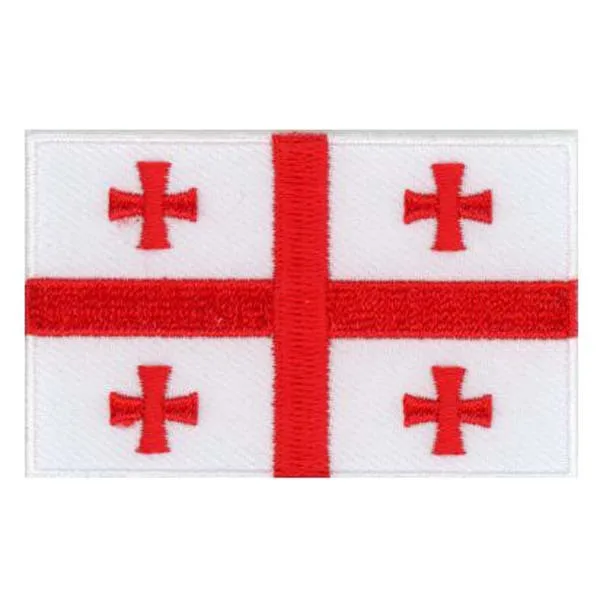 Embroidered Georgia Emblem Custom Iron On Clothing Label Woven Clothing Labels Twill with Iron On Backing Customized & MOQ 50pcs
Embroidered Georgia Emblem Custom Iron On Clothing Label Woven Clothing Labels Twill with Iron On Backing Customized & MOQ 50pcs