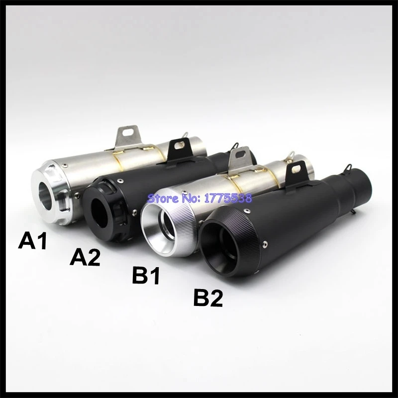 PHULEOVEO ID:51mm Motorcycle Exhaust Pipe Muffler Stainless Steel Universal Motorbike Muffler Exhaust Escape Removable DB Killer
PHULEOVEO ID:51mm Motorcycle Exhaust Pipe Muffler Stainless Steel Universal Motorbike Muffler Exhaust Escape Removable DB Killer