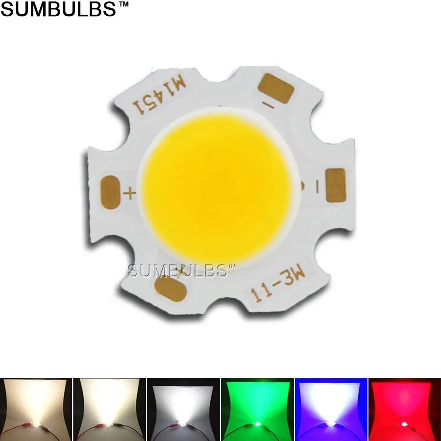 20pcs Circular COB Chip LED Light Source 2CM Diameter 3W 5W 7W Round LEDs Green Red Blue White Bulb for Spotlight Downlight Lamp
20pcs Circular COB Chip LED Light Source 2CM Diameter 3W 5W 7W Round LEDs Green Red Blue White Bulb for Spotlight Downlight Lamp