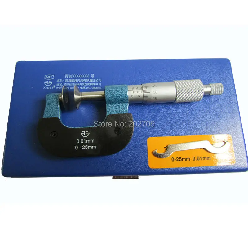 Xibei бренд 0-25 мм Тип диска микрометр зубчатый диск | Инструменты