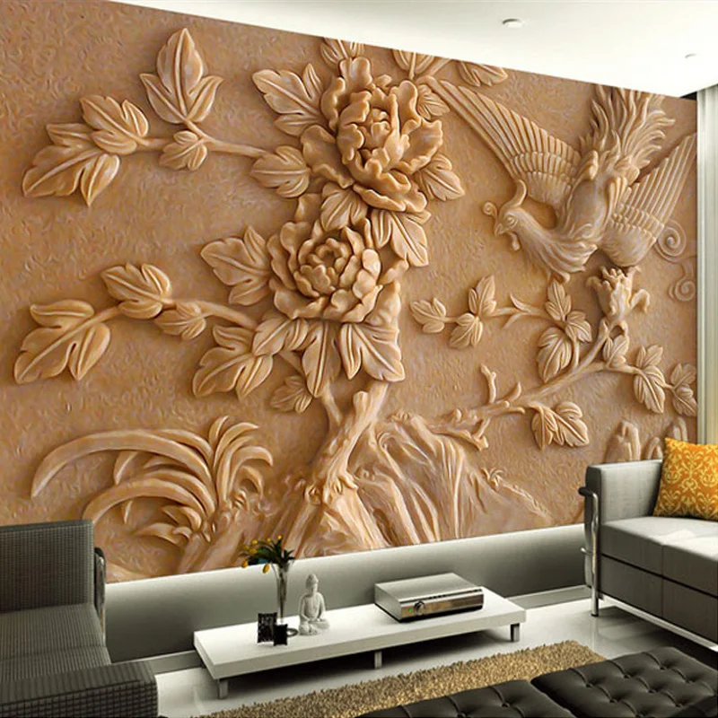 Deep Embossed 3D Flowers Photo Wall Paper Modern Design Decorative Wallpaper Roll Living Room Home Decor Papel De Parede 3D Sala
Deep Embossed 3D Flowers Photo Wall Paper Modern Design Decorative Wallpaper Roll Living Room Home Decor Papel De Parede 3D Sala