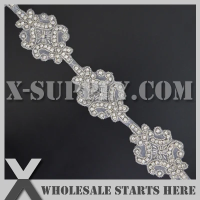 Free Shipping Crystal Rhinestone Applique Bridal Trimming for Wedding Sash,Headband and Shoe
Free Shipping Crystal Rhinestone Applique Bridal Trimming for Wedding Sash,Headband and Shoe
