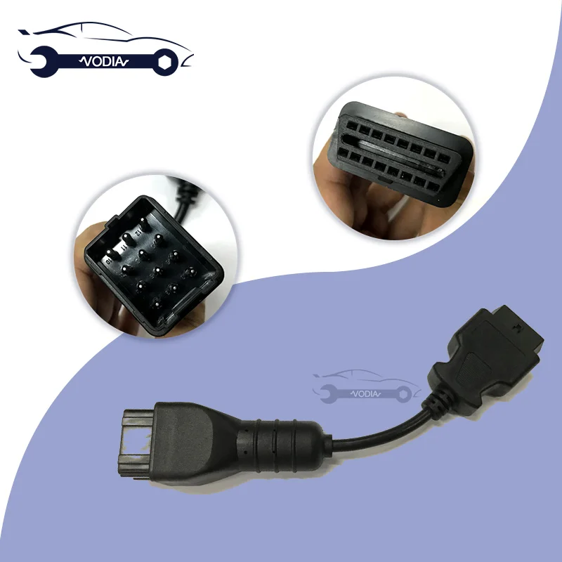 12-контактный адаптер OBD-16-контактный OBD2 для диагностического кабеля автомобиля, инструмент для Renault
12-контактный адаптер OBD-16-контактный OBD2 для диагностического кабеля автомобиля, инструмент для Renault