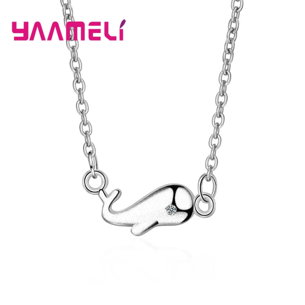 Fashion New Dolphin Shape 925 Sterling Silver Color Animal Design Jewelry Necklace Pendant For Women Engagement
Fashion New Dolphin Shape 925 Sterling Silver Color Animal Design Jewelry Necklace Pendant For Women Engagement