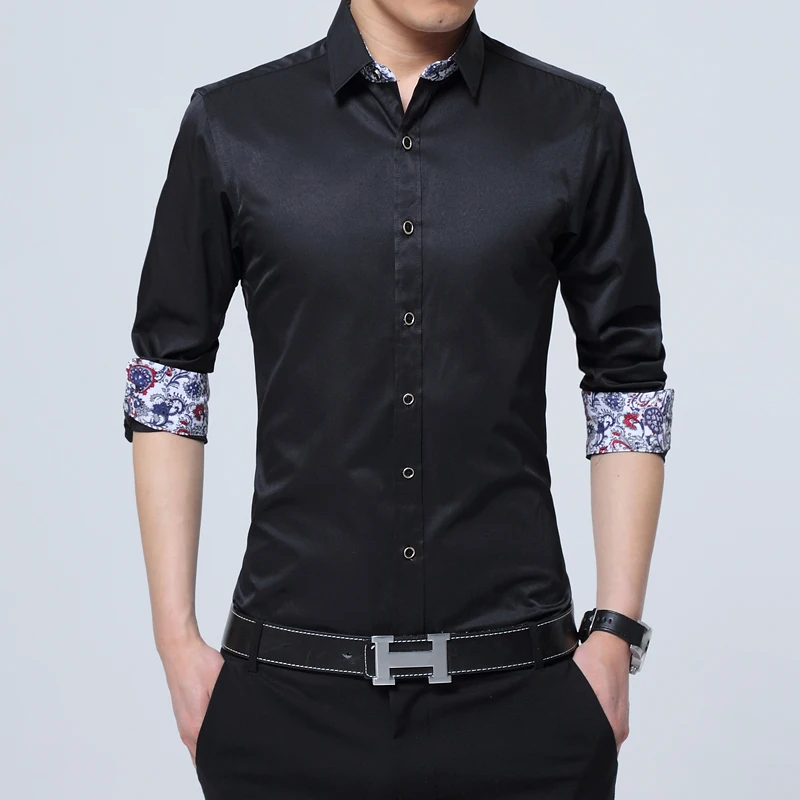 2020 Summer New Men Solid Color Long Sleeves Work Shirt Fashion Brand Clothing Casual Slim BusinessMen Shirt camisa masculina
2020 Summer New Men Solid Color Long Sleeves Work Shirt Fashion Brand Clothing Casual Slim BusinessMen Shirt camisa masculina