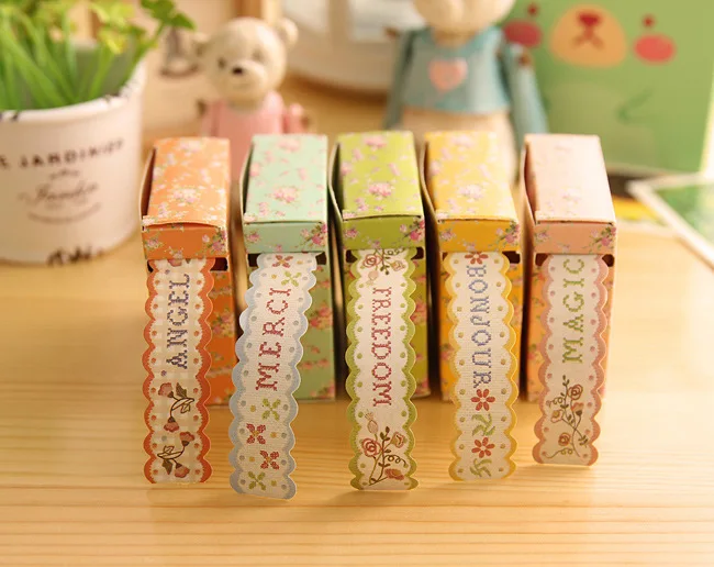 Lovely Floral paper Tape DIY decoration Scrapbooking Sticker Label Masking Tape School Office Supply
Lovely Floral paper Tape DIY decoration Scrapbooking Sticker Label Masking Tape School Office Supply