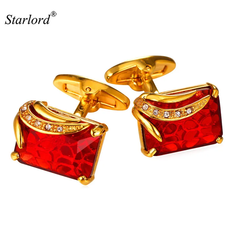 Red Cufflinks Cuff Buttons For MenWomen High Quality Gold Color Metal Wedding Shirt Cuff Links C2008
Red Cufflinks Cuff Buttons For MenWomen High Quality Gold Color Metal Wedding Shirt Cuff Links C2008