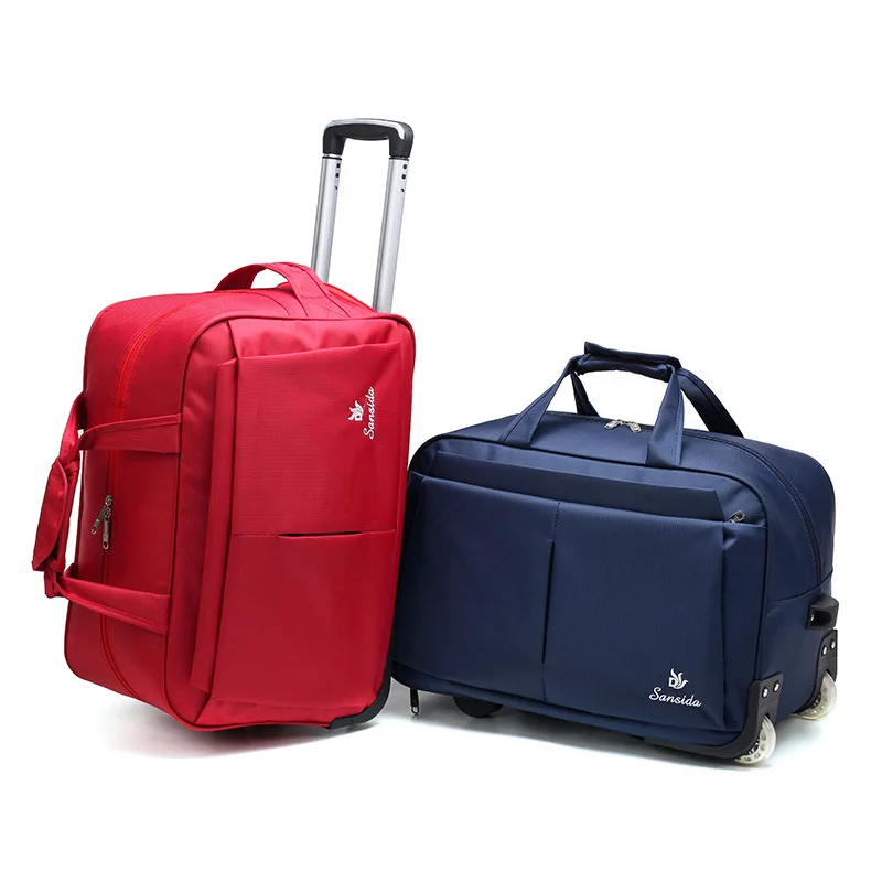 Newest Small size Waterproof Travel Bags Men Business Unisex Wheeled Bag Large Capacity Foldable Women's bag Weekend bags
Newest Small size Waterproof Travel Bags Men Business Unisex Wheeled Bag Large Capacity Foldable Women's bag Weekend bags